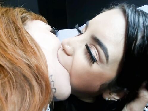 First Time Deep Tongue Sucking