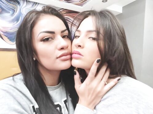 Pervert College Girls Kissing