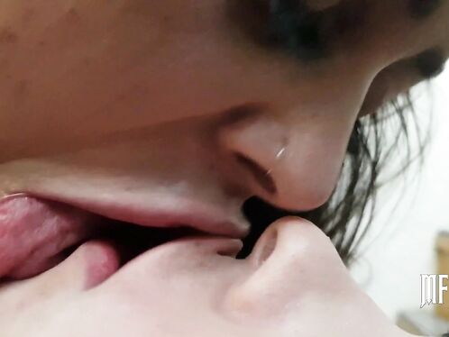 First Meeting with a Sexy Brunette