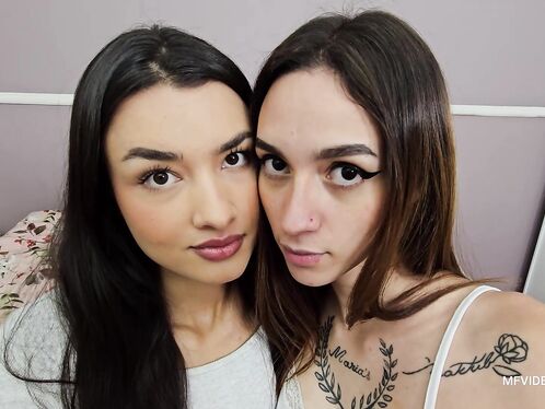 Girls' Tongues Dance