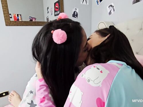 The Pajama Party Ended with Kisses