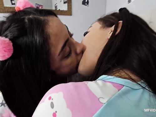 The Pajama Party Ended with Kisses