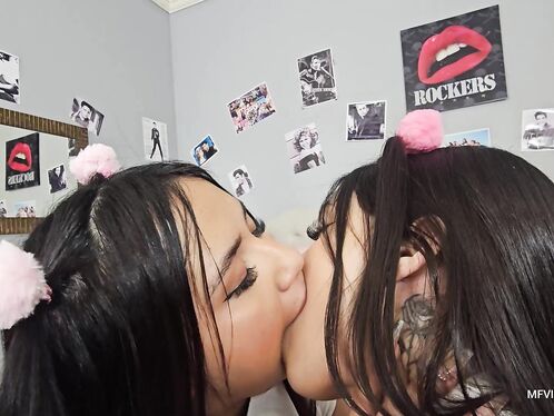 Female Students Relaxing