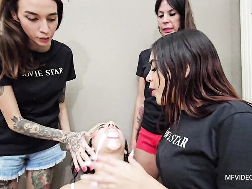 Spitting- Movie Star Girls – Vol #206