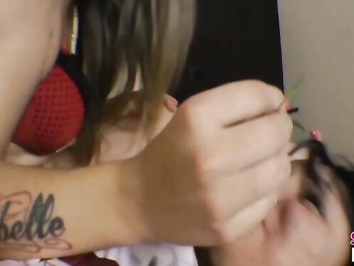 Tickles In College Girl