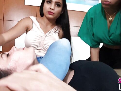 Spitting Double Tied Hands - Vol # 115