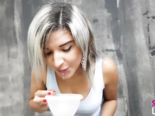 Feel the Taste of Spit of a Pretty Girl