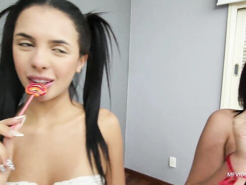 Lesbian Three Student Girls – Vol #304