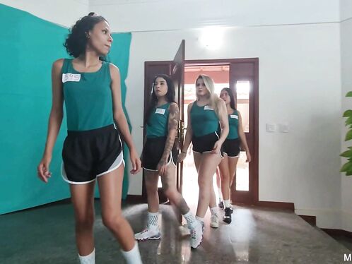 Squid Game Productions: Newcomer Girl Eats Ass