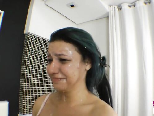 Spit in Your Face Domestic Girl