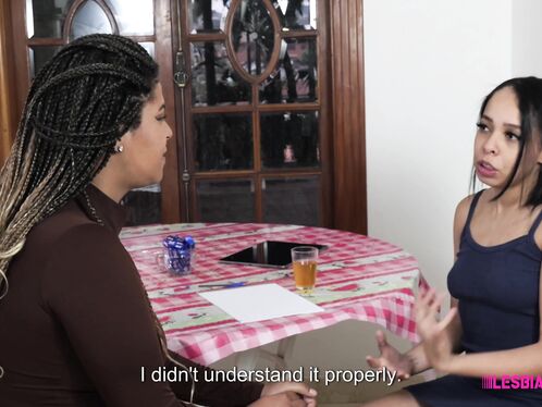 Biology Class: A Study On the Ass - Lesbian Tutors 7