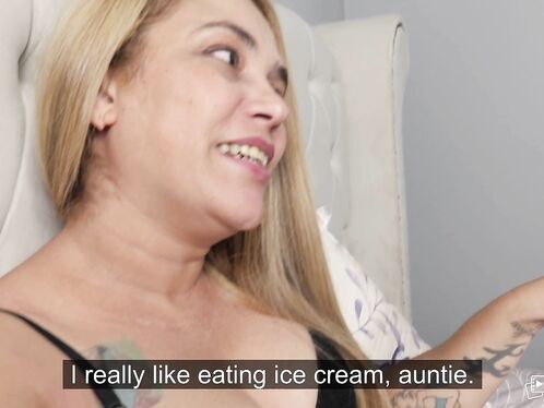 Ep. 31 - MILF Duda & Manu - Blonde Mature Lesbian wants to be Satisfied