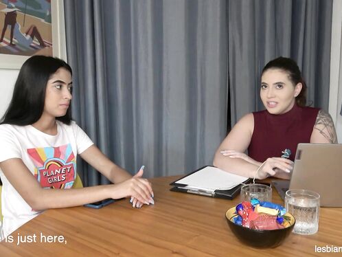 Experienced Marina Interviewed a Young Latina Girl