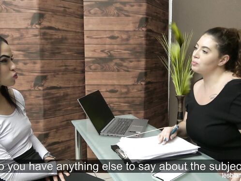 Job Interview Ended with a Real Orgasm