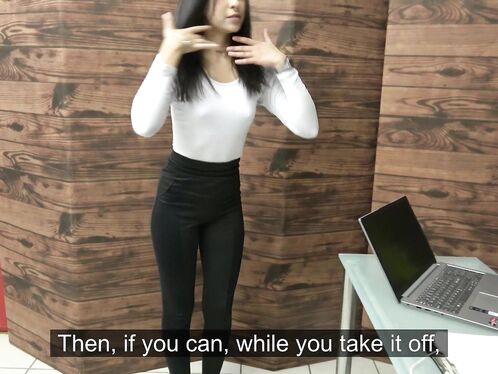 Job Interview Ended with a Real Orgasm