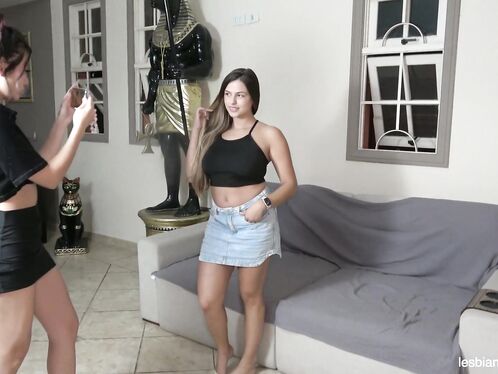 Asian interview blonde Latina and gets horny