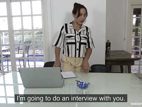 Ebony Pussy Lover at Lesbian Casting
