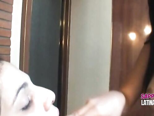 Spitting Top Girl Amanda Parize