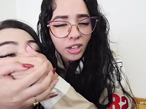 Hands Mother Monster Attacks - Vol # 706 - Estella and Bianca Belly